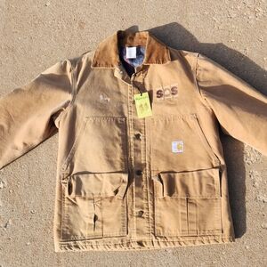 Vintage Carhartt Blanket Lined 100 Yr Anniversary Hunting Jacket Large 1988